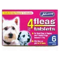 Johnsons Quick Acting Oral Flea Tablets for Dogs review