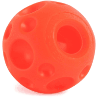 Omega Paw Tricky Treat Ball, Grand, Orange critique