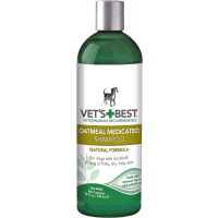 Shampoo de avena Medicated Vet's Best para perros reseña