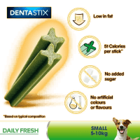 Pedigree Daily Dental Chews Small Dog Treats Product Photo 1