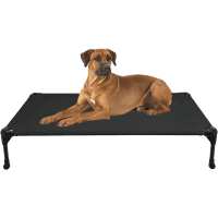 Veehoo Elevated Cooling Pet Bed with Mesh review