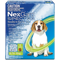 Nexgard Spectra Chewable Medium Dogs Pack 6 review