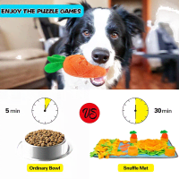 ZMUBB Dog Snuffle Mat and Puzzle Toy Combo Product Photo 2