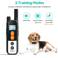Collar de entrenamiento para perros controlado por control remoto PECOLE Product Photo 1