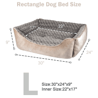 Cama ortopédica JOEJOY para perros con fondo antideslizante Product Photo 1