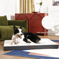 Bedsure Cama ortopédica esponjosa para amigos de las mascotas Product Photo 2