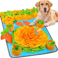 Houing Squeaky Carrot Snuffle Mat for Dogs review