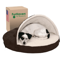 Furhaven Faux Sheepskin Orthopedic Snuggery Bed review
