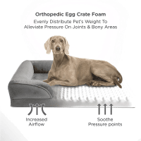 Bedsure Canapé Orthopédique Imperméable Antidérapant pour Chien Product Photo 1