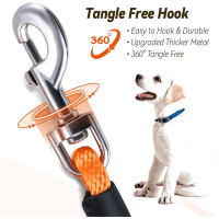 LynxKing Heavy Duty Check Cord Dog Leash Product Photo 2