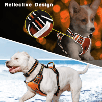 WINSEE Adjustable Reflective Oxford Dog Harness Product Photo 2