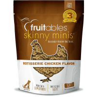 Fruitables Skinny Minis Soft Dog Treats Rotisserie Chicken review