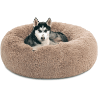 Bedsure Calming Plush Donut Pet Bed Anti-Slip review