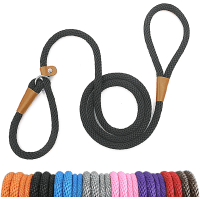 lynxking Braided Slip Dog Leash with Comfy Handle review