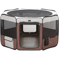 DONORO Portable Small Pet Playpen with Case review