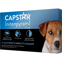 Tratamiento oral para pulgas Capstar de rápida acción para mascotas reseña