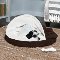 Furhaven Faux Sheepskin Orthopedic Snuggery Bed Product Photo 2