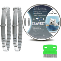 Craveit Flea Tick Prevention Dog Collar 2 Pack review