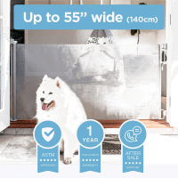 Perma Safety Retractable Dog and Pet Gate Product Photo 1