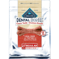 Blue Buffalo Dental Chew Treats para perros medianos reseña