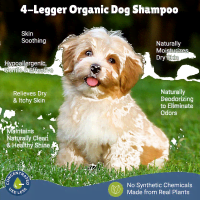 Shampoing doux biologique 4-Legger pour chien Product Photo 1