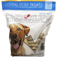 Golosinas dentales para perros Checkups reseña