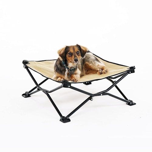 Coolaroo On The Go Elevated Pet Bed, Standard, Desert Sand Product Thumbnail 0