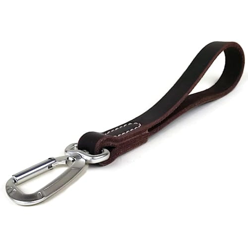 Mighty Paw Leather Leash Carabiner for Large Dogs Product Thumbnail 0