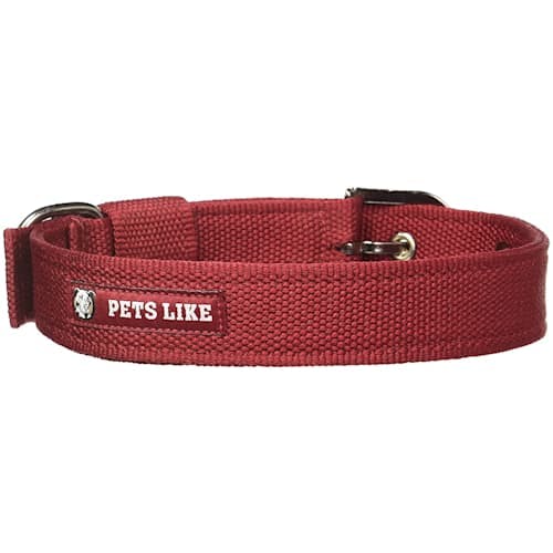 Pets Like Poly Collar, Maroon (32mm) Product Thumbnail 0