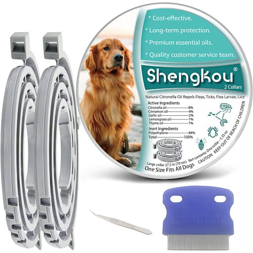 Collar para perros ShengKou de prevención de pulgas y garrapatas Product Thumbnail 0