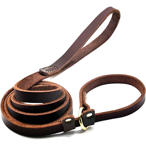 Wellbro Leather Adjustable Slip Lead for Dogs Product Thumbnail 0