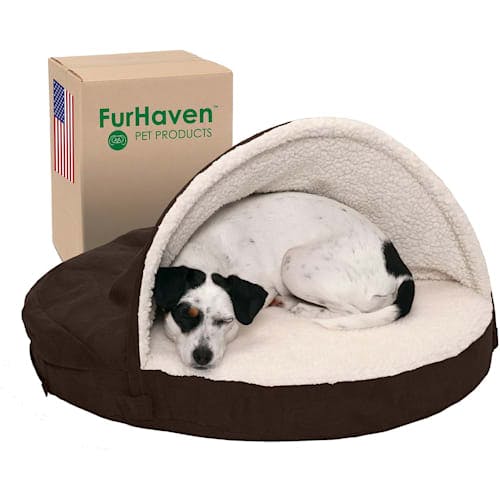 Furhaven Faux Sheepskin Orthopedic Snuggery Bed Product Thumbnail 0