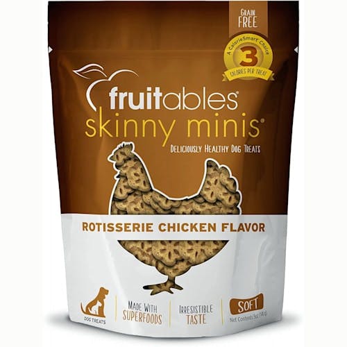Fruitables Skinny Minis Soft Dog Treats Rotisserie Chicken Product Thumbnail 0