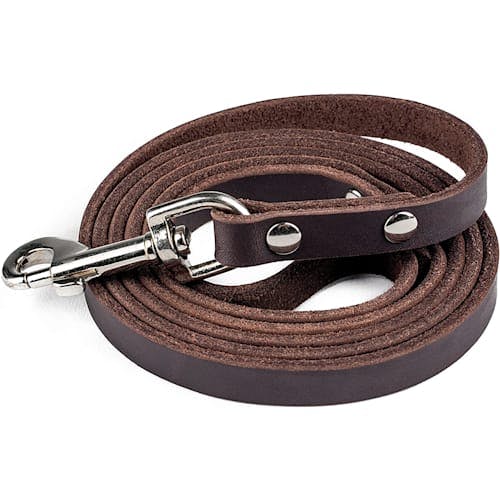 Mighty Paw Soft Distressed Leather Dog Leash Product Thumbnail 0