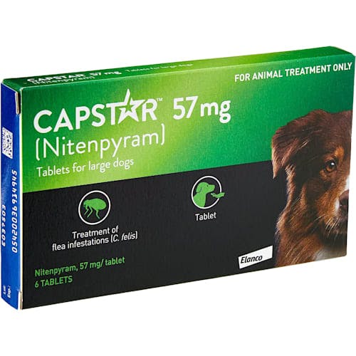 Capstar Fast Flea Treatment for Dogs and Cats Product Thumbnail 0