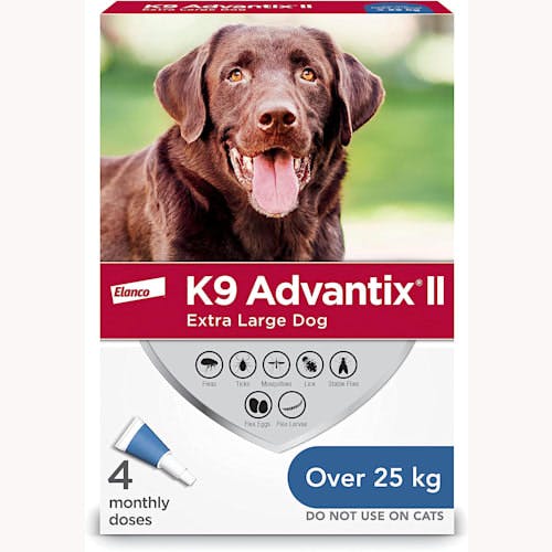 Traitement contre les puces et les tiques Bayer K9 Advantix II pour chiens Product Thumbnail 0