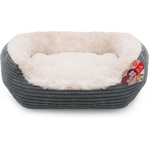 Rosewood Oval Jumbo Cord Plush Dog Bed Product Thumbnail 0