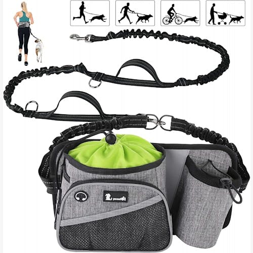 Pecute Hands Free Leash with Padded Belt Product Thumbnail 0