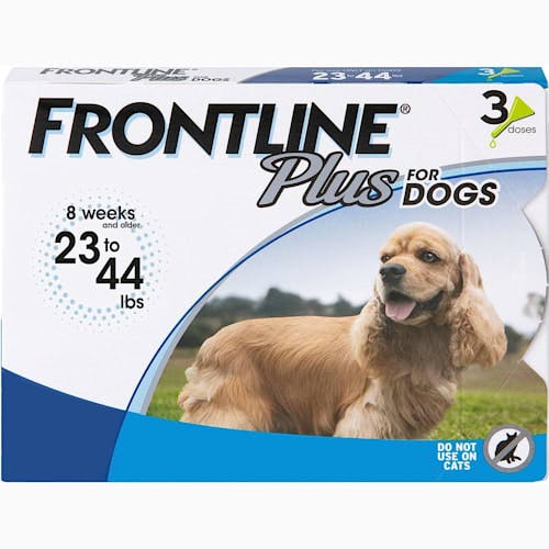 Frontline Plus Flea and Tick Topical for Dogs Product Thumbnail 0