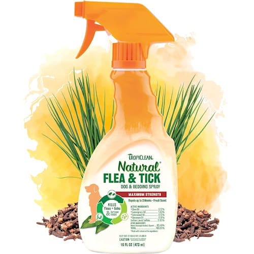 TropiClean Maximum Strength Flea and Tick Spray Product Thumbnail 0