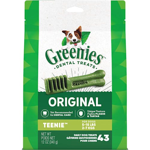 Greenies TEENIE Natural Dental Dog Treats Product Thumbnail 0