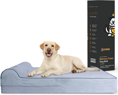KOPEKS Orthopedic Memory Foam Dog Bed with Pillow review