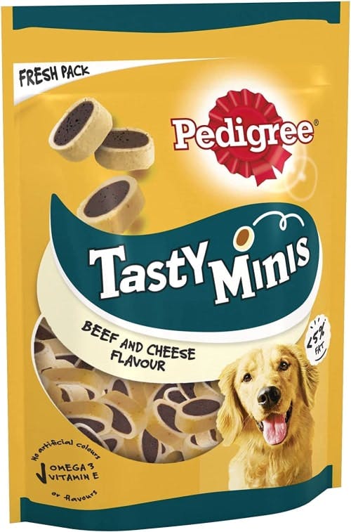 Pedigree Cheesy Nibbles Dog Training Treats Pack review