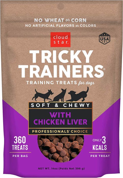 Cloud Star Chewy Liver Tricky Trainers Friandises pour chiens critique