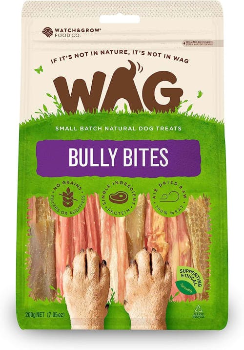 WAG Bully Bites Dog Treat, 200g review