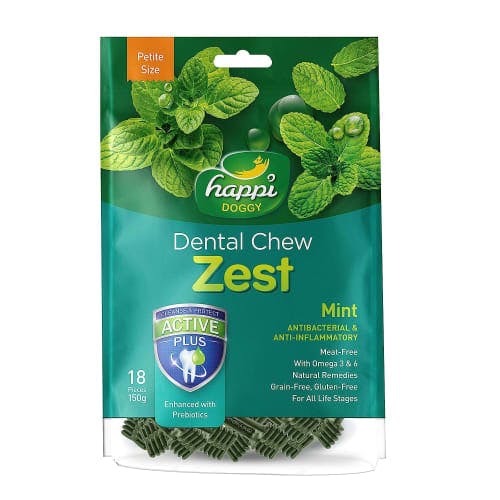 Happi Doggy Mint Dental Care Gluten-Free Treats review