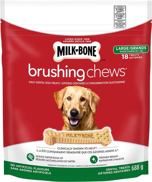 Milkbone Daily Dental Treats for Large Dogs review